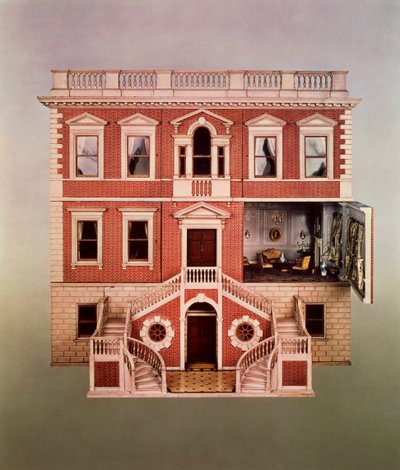 The Tate baby dolls house by English School